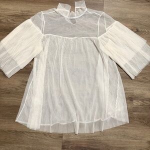 Sheer Blouse XL